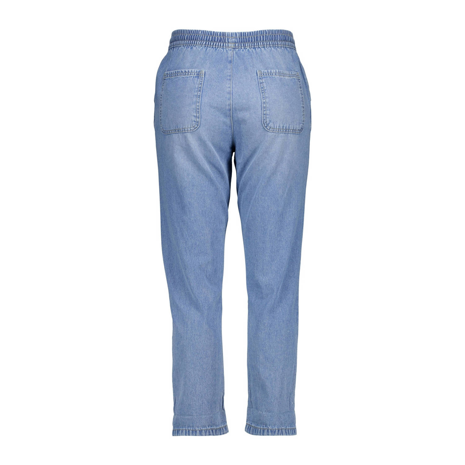 MS Mode straight fit broek stonewashed
