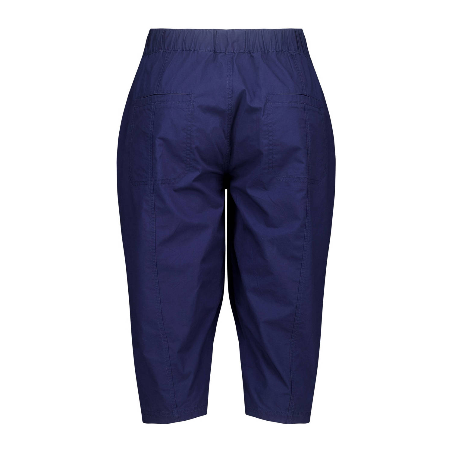 MS Mode slim fit broek donkerblauw