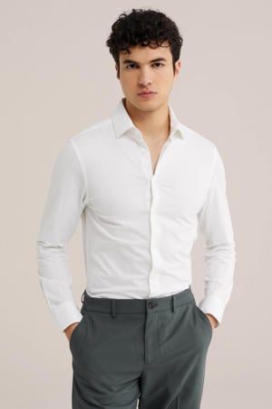slim fit overhemd white