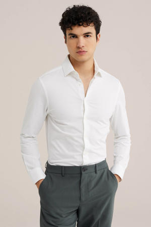 slim fit overhemd white
