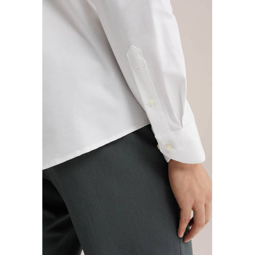 WE Fundamentals slim fit overhemd white afbeelding