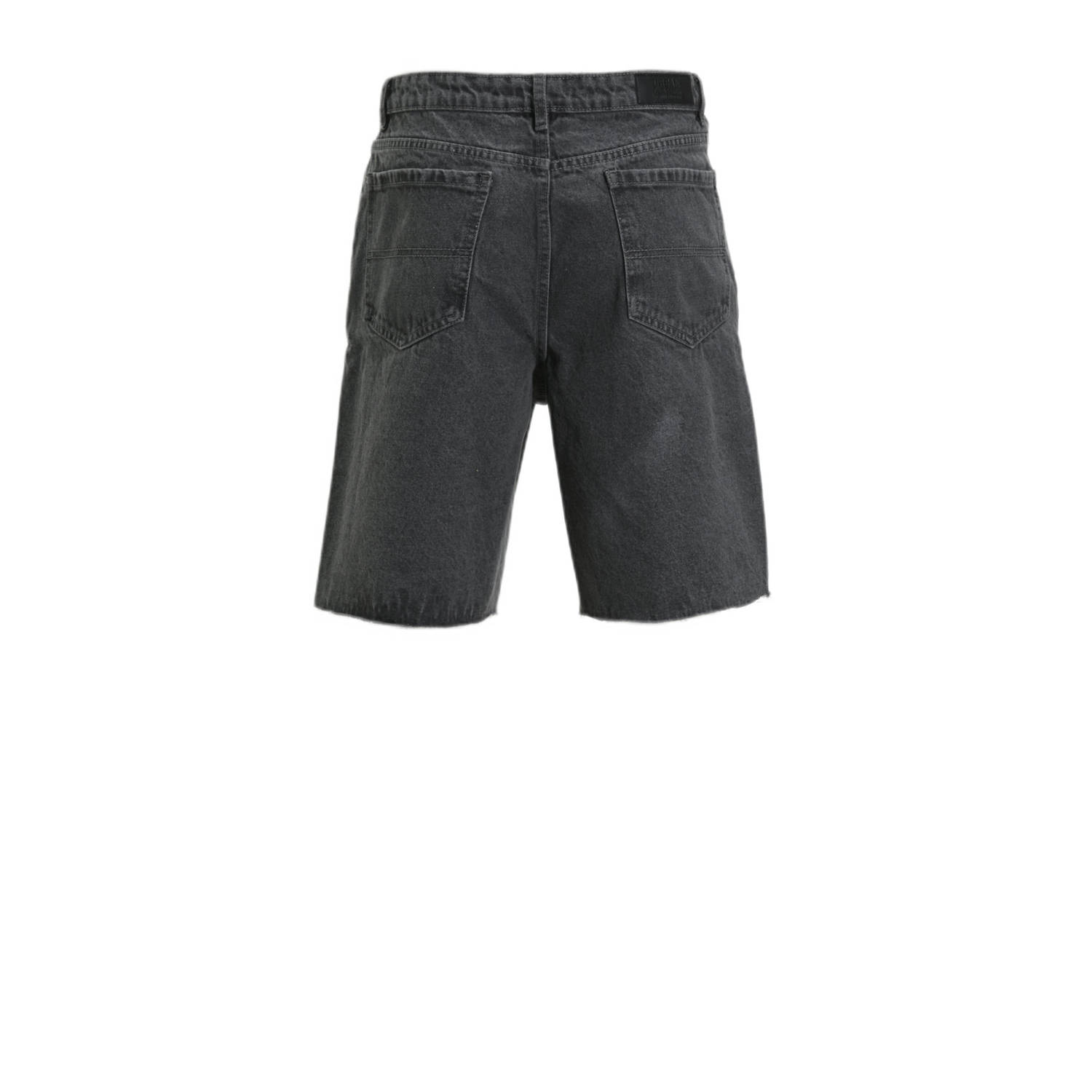 Urban Classics loose fit short grey denim