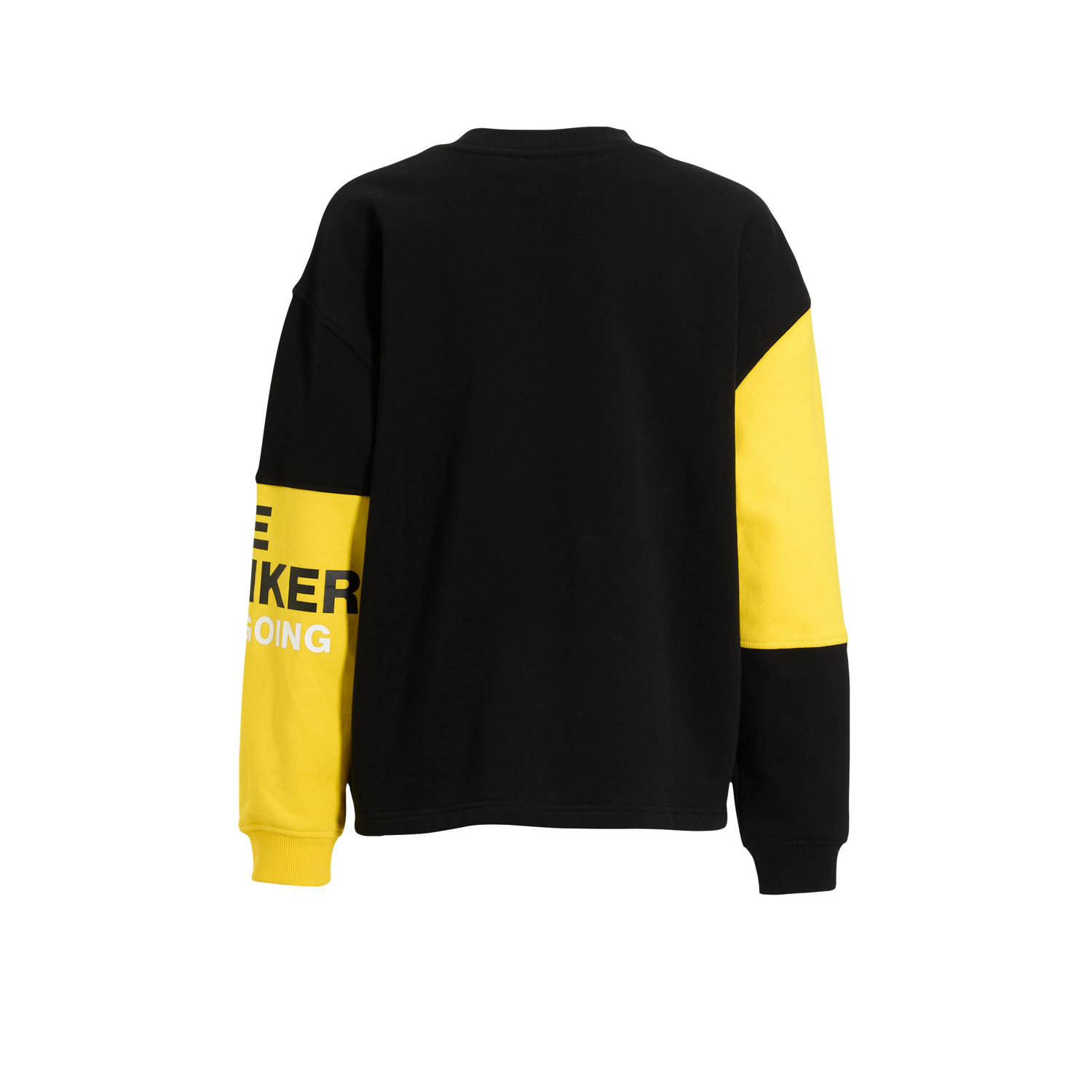 Coolcat Colourblock Sweater Noel met Statements