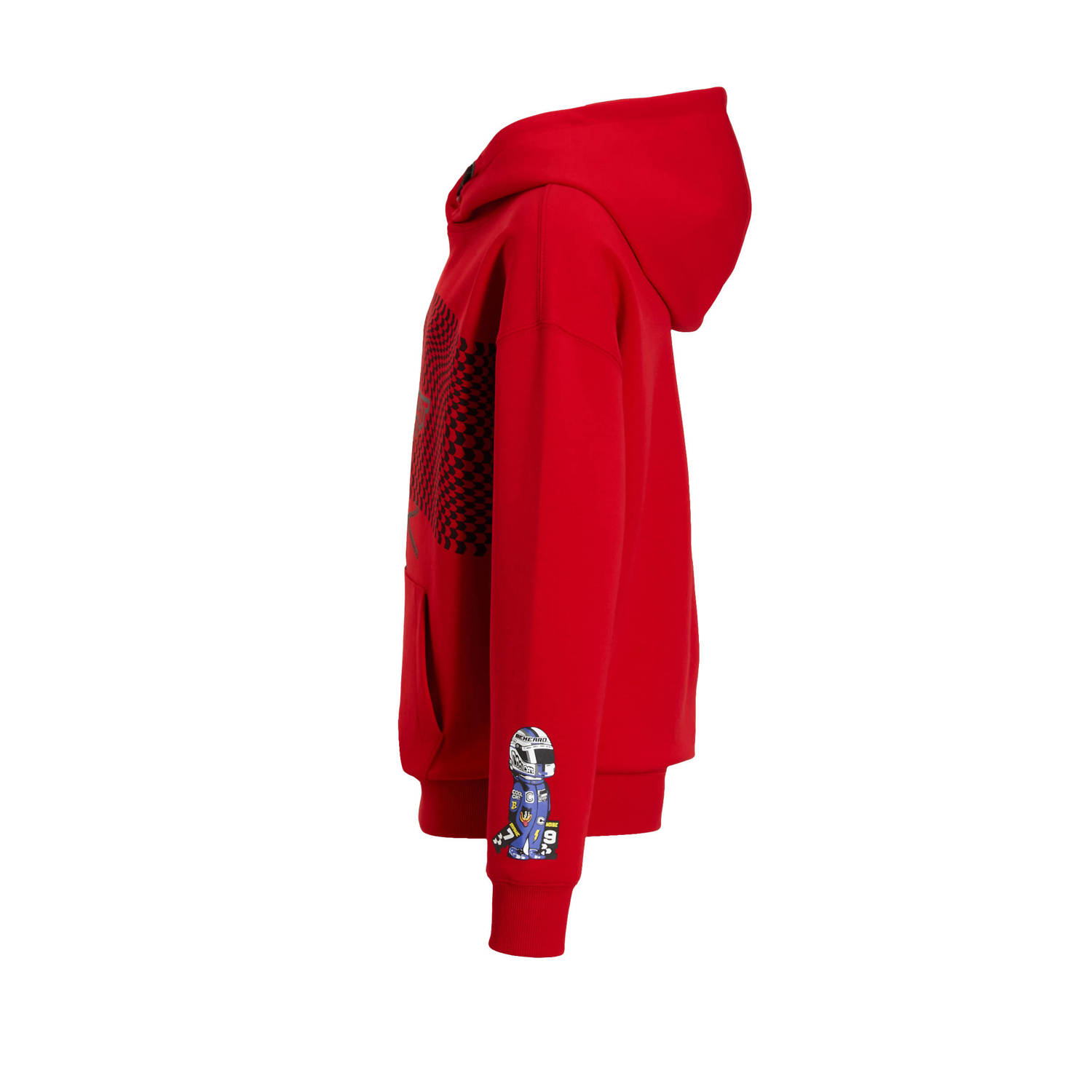 Coolcat Hoodie Neo met Racer Print