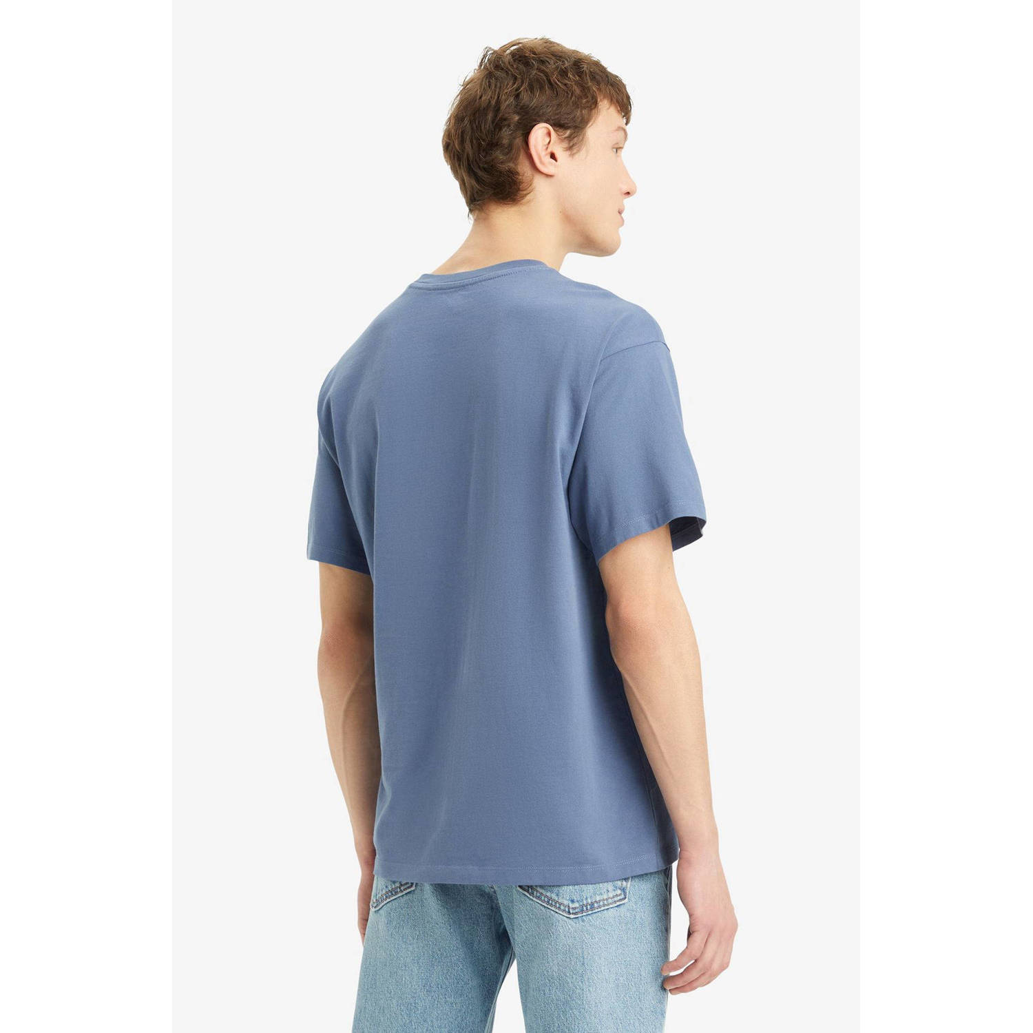 Levi's oversized T-shirt met logo vintage indigo