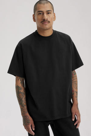relaxed T-shirt zwart