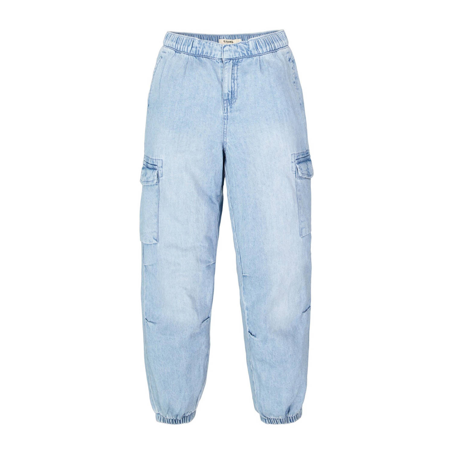 Garcia baby high waist loose fit jeans bleached