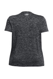 thumbnail: Under Armour Plus Size T-shirt Tech Twist V-Neck grijs melange