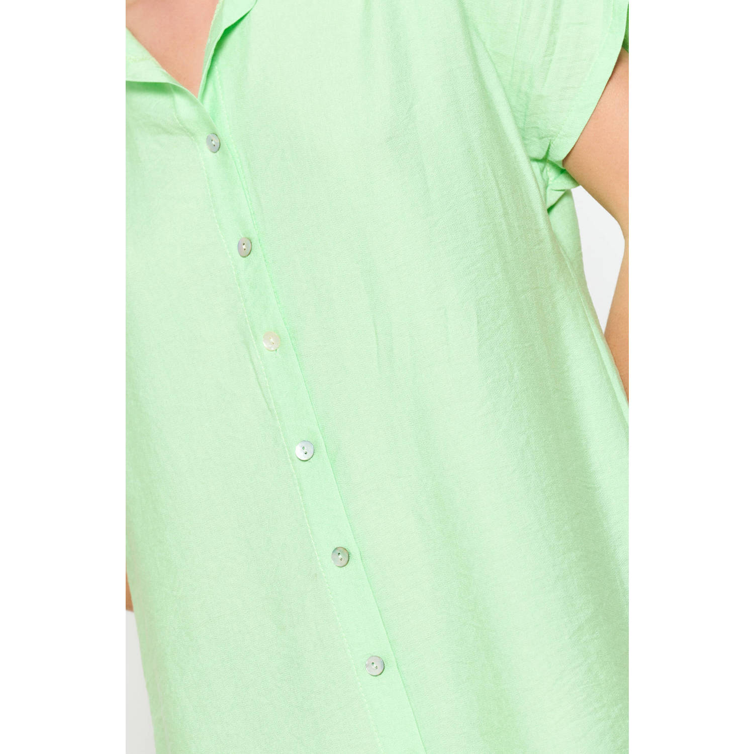 LOLALIZA blousejurk groen