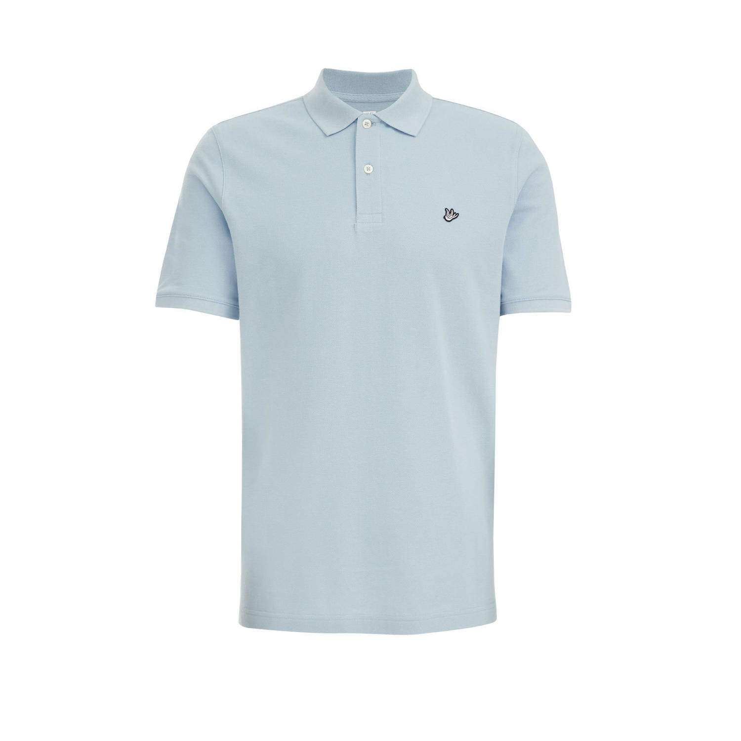 WE Fashion slim fit polo bravo blue