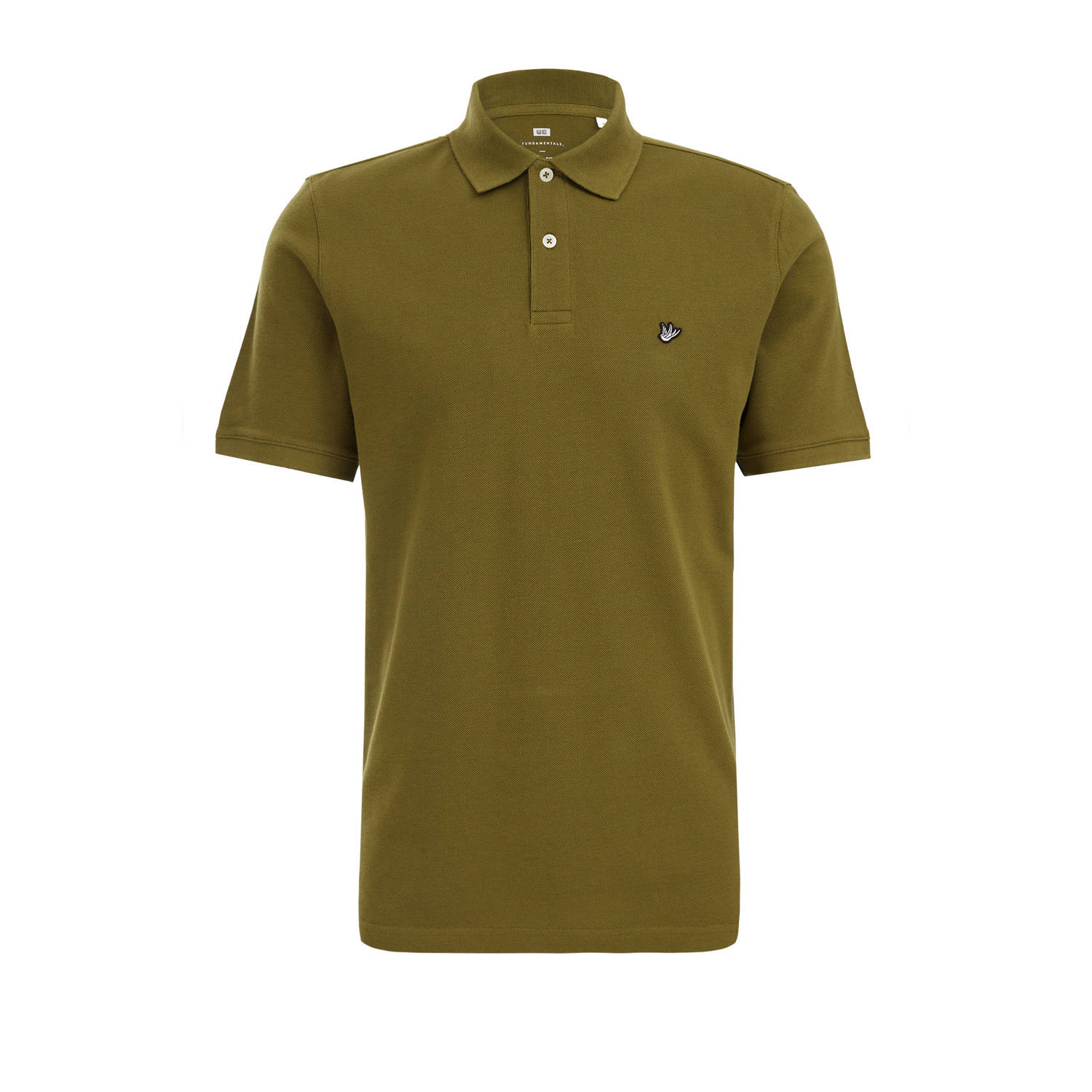 WE Fashion slim fit polo avocado