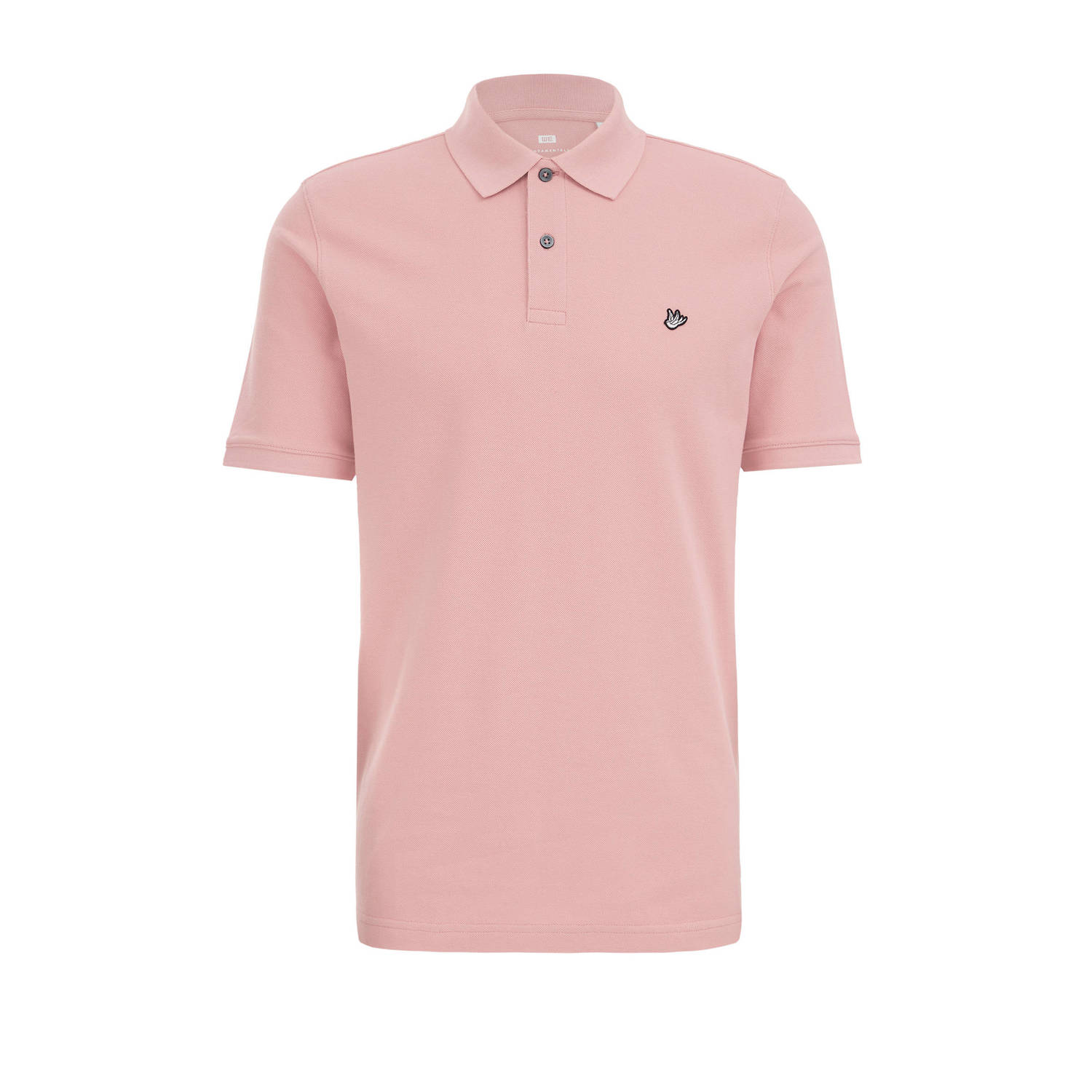 WE Fashion slim fit polo wood rose