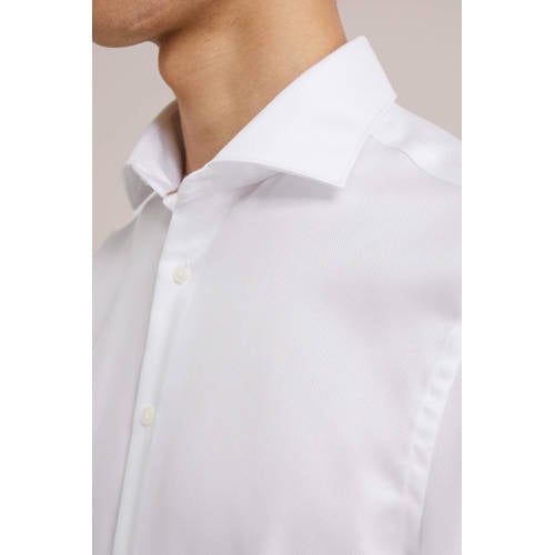 WE Fashion slim fit overhemd white afbeelding