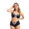 Plaisir maxislip Jane zwart/ecru
