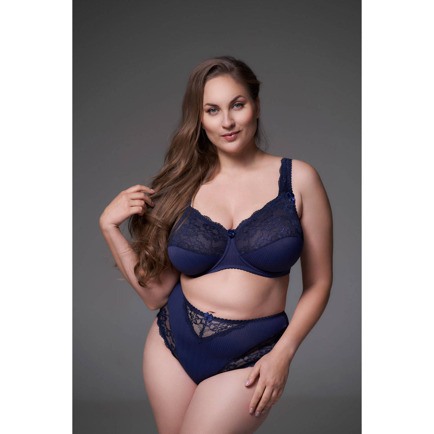 Plaisir maxislip Beate donkerblauw