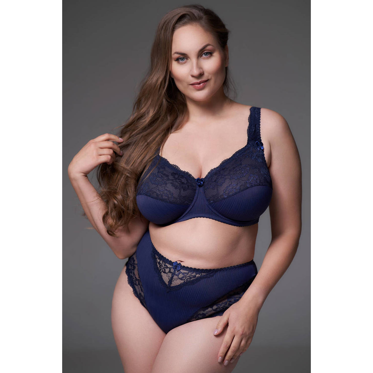 Plaisir maxislip Beate donkerblauw