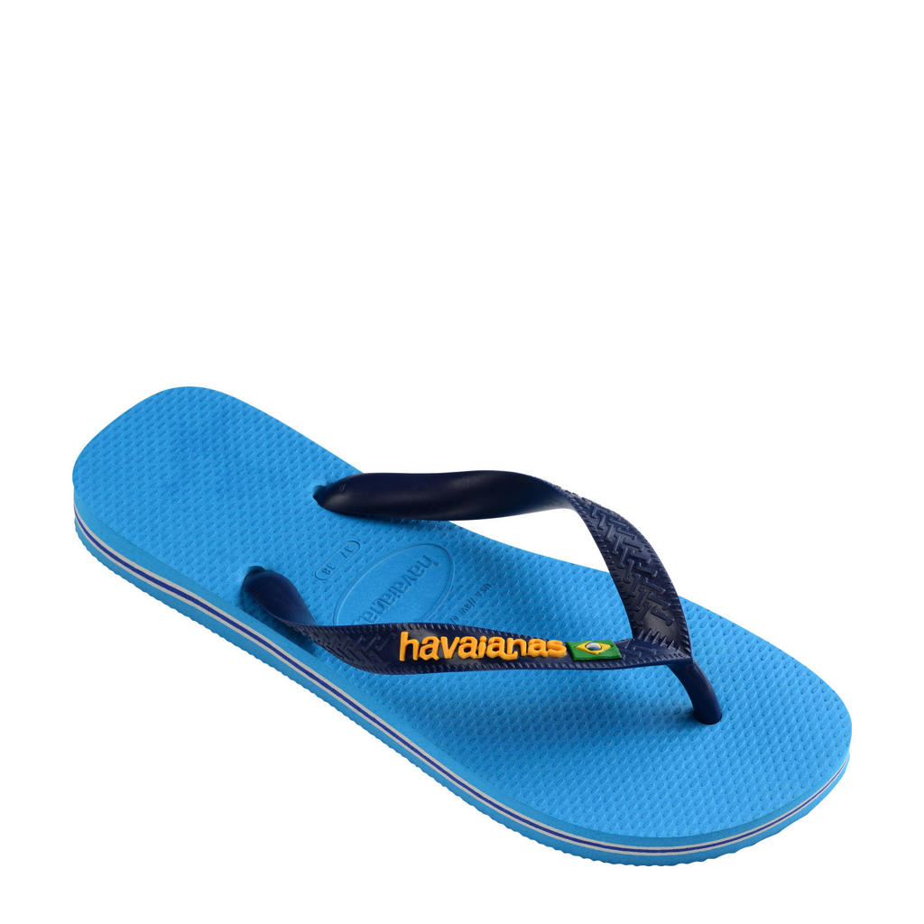 Havaianas Brasil Logo Rose Gold Sandalen en slippers