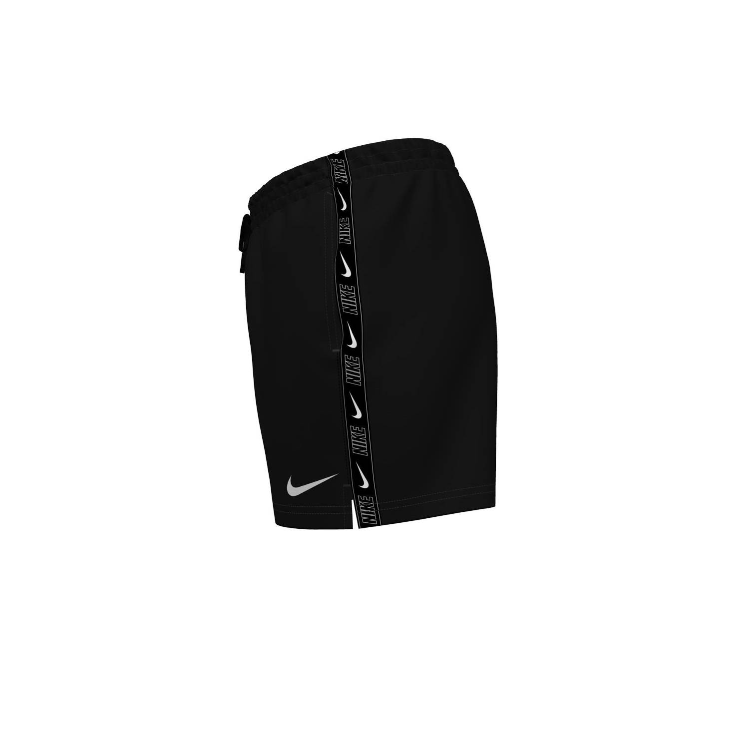 Nike zwemshort Logo Tape Lap zwart
