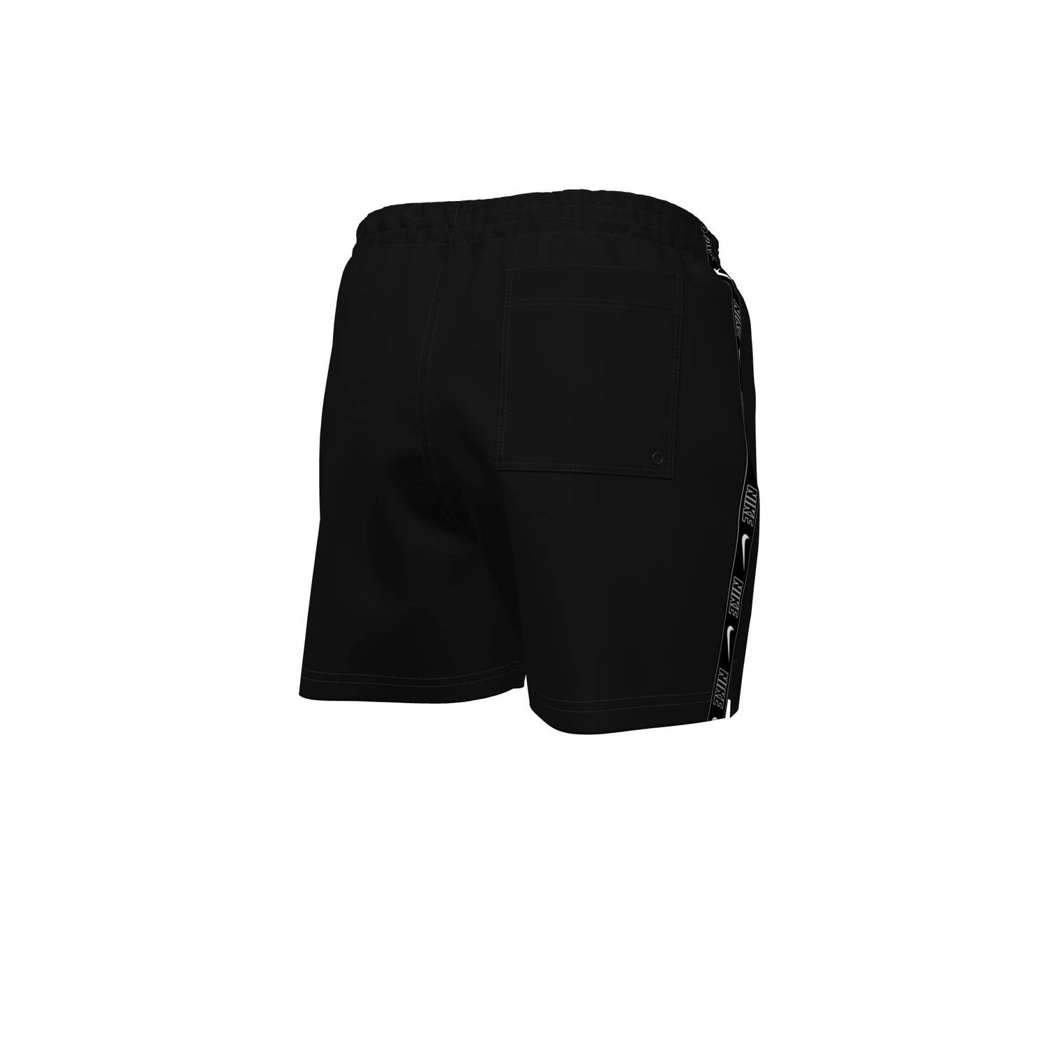 Nike zwemshort Logo Tape Lap zwart