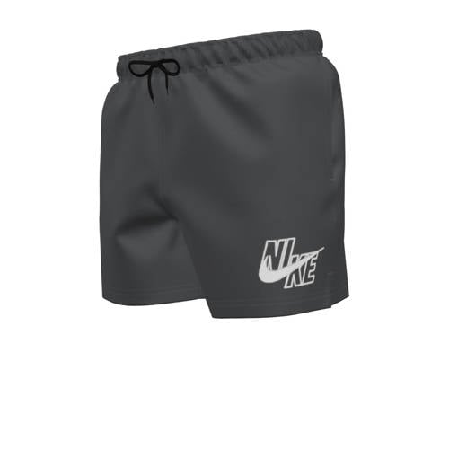 Nike zwemshort Logo Solid donkergrijs