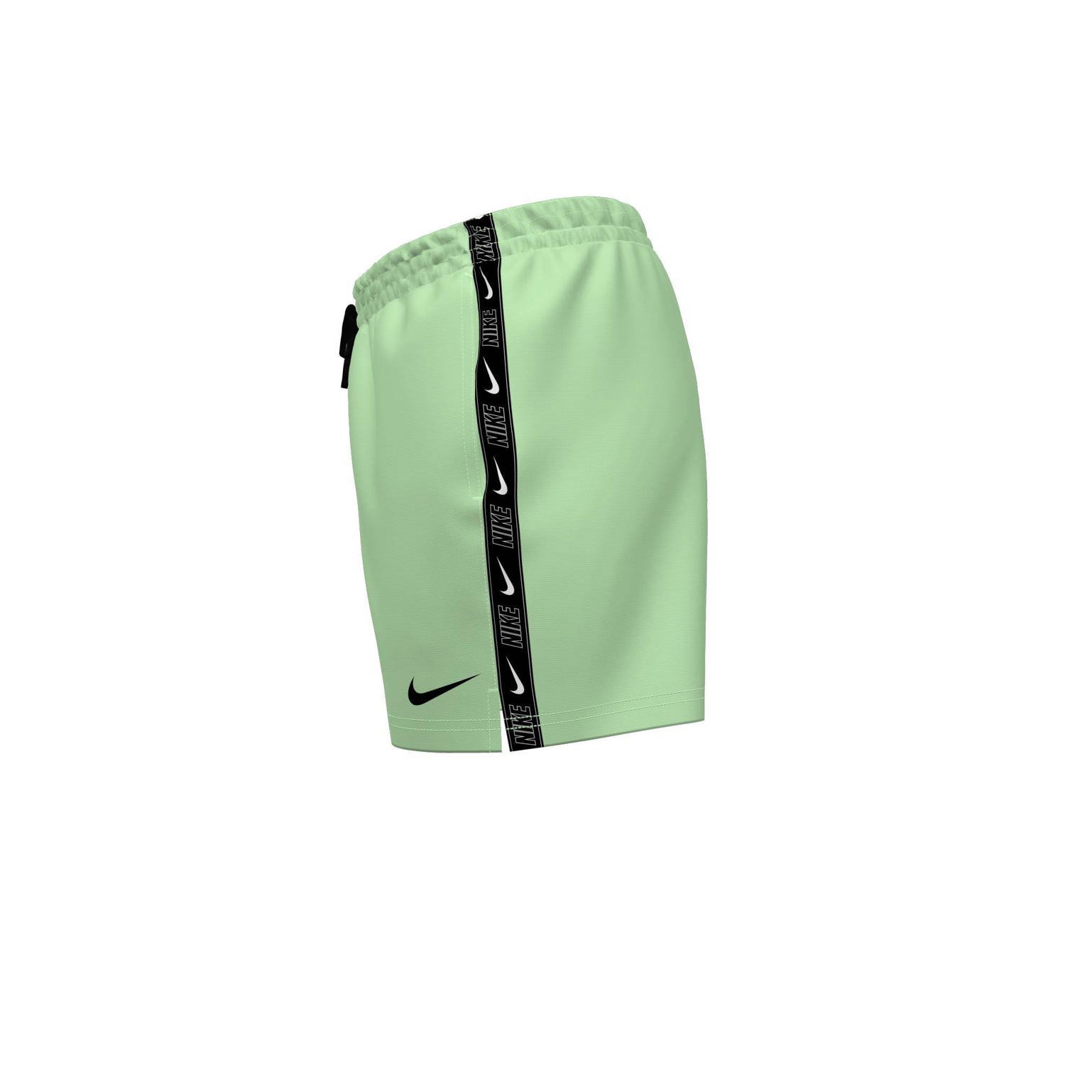 Nike zwemshort Logo Tape Lap lichtgroen