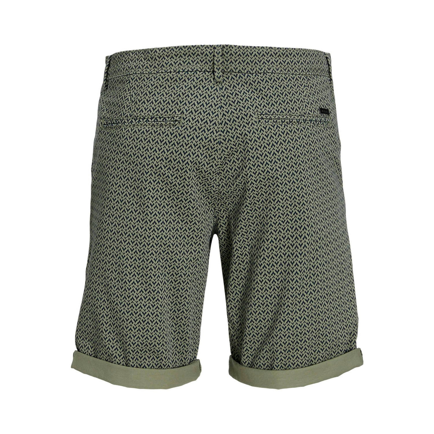 JACK & JONES PANTS STUDIO regular fit short JPSTBOWIE met all over print