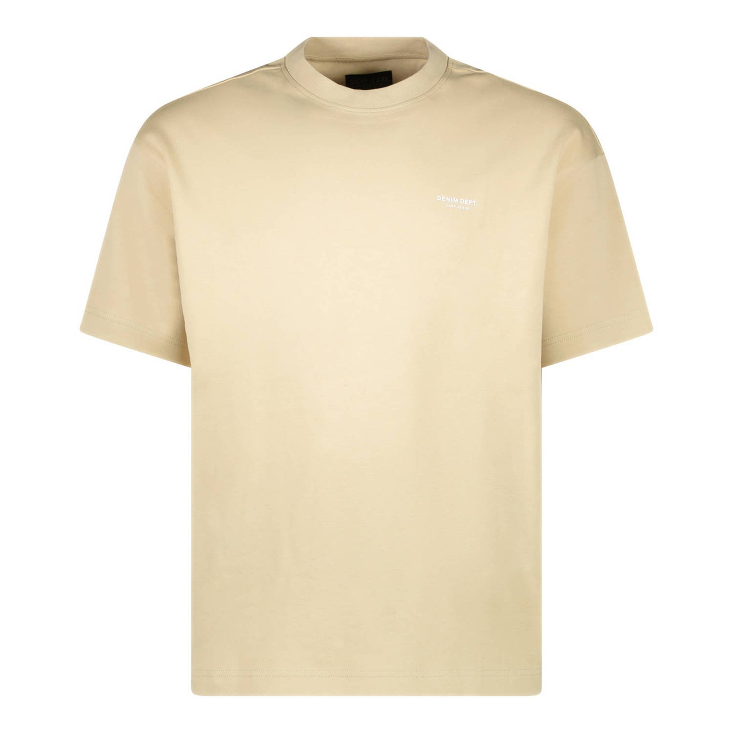 Cars T-shirt CLUB met backprint beige