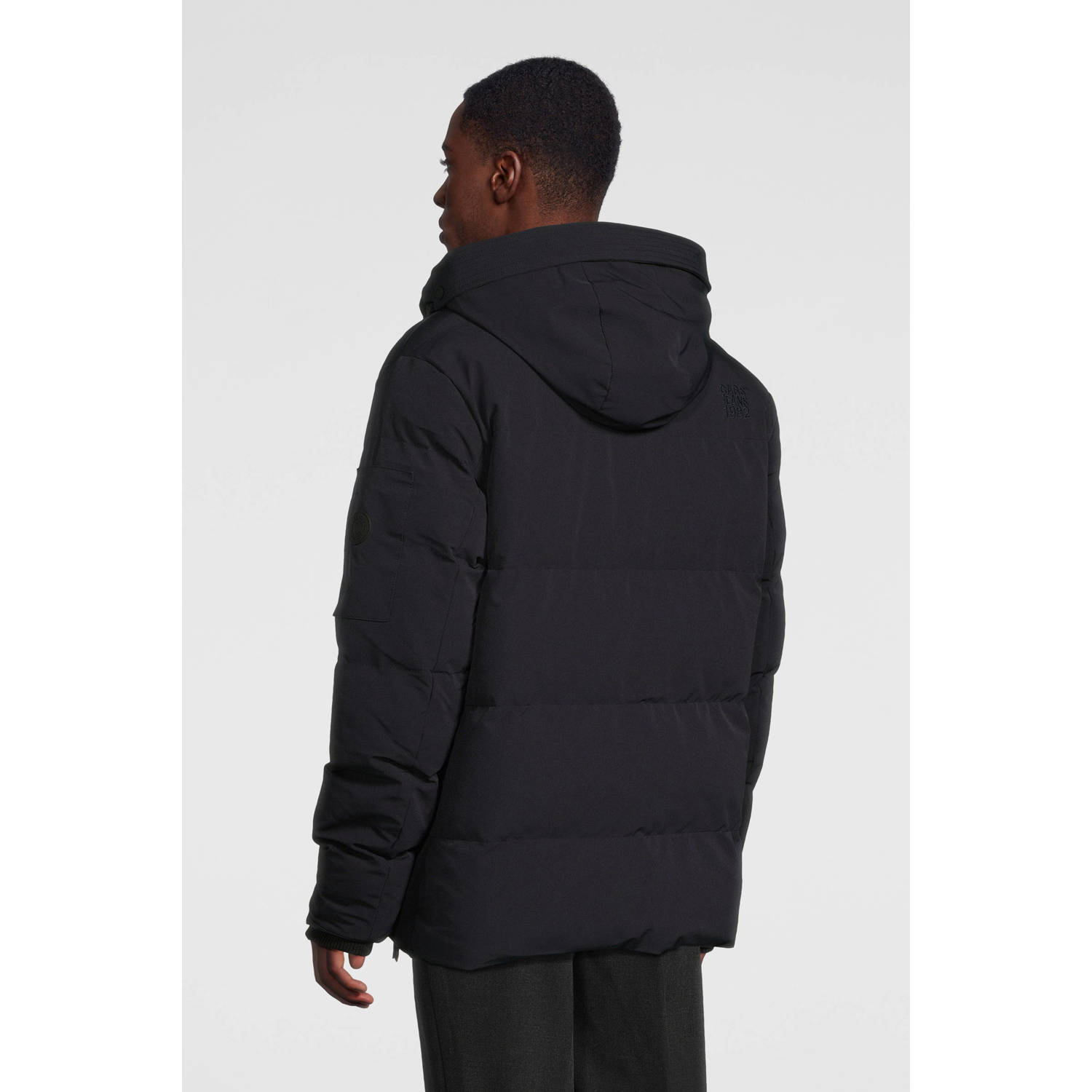 Cars gewatteerde winterjas Bronx donkerblauw