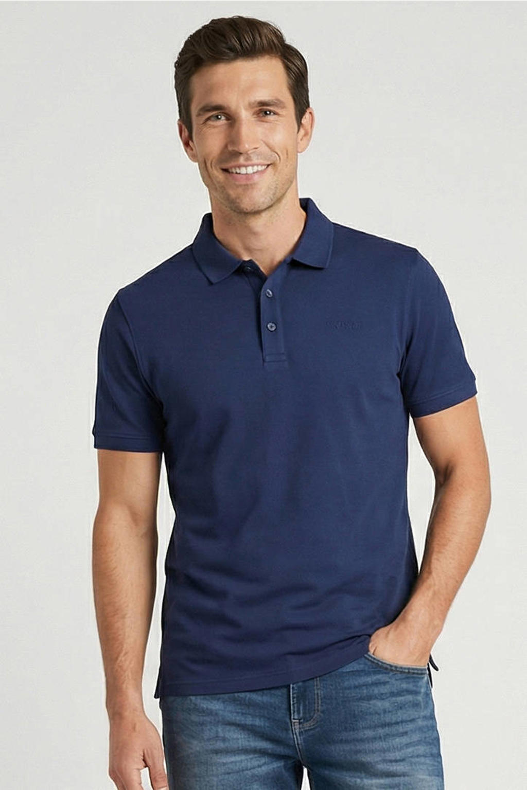 Cars regular polo donkerblauw