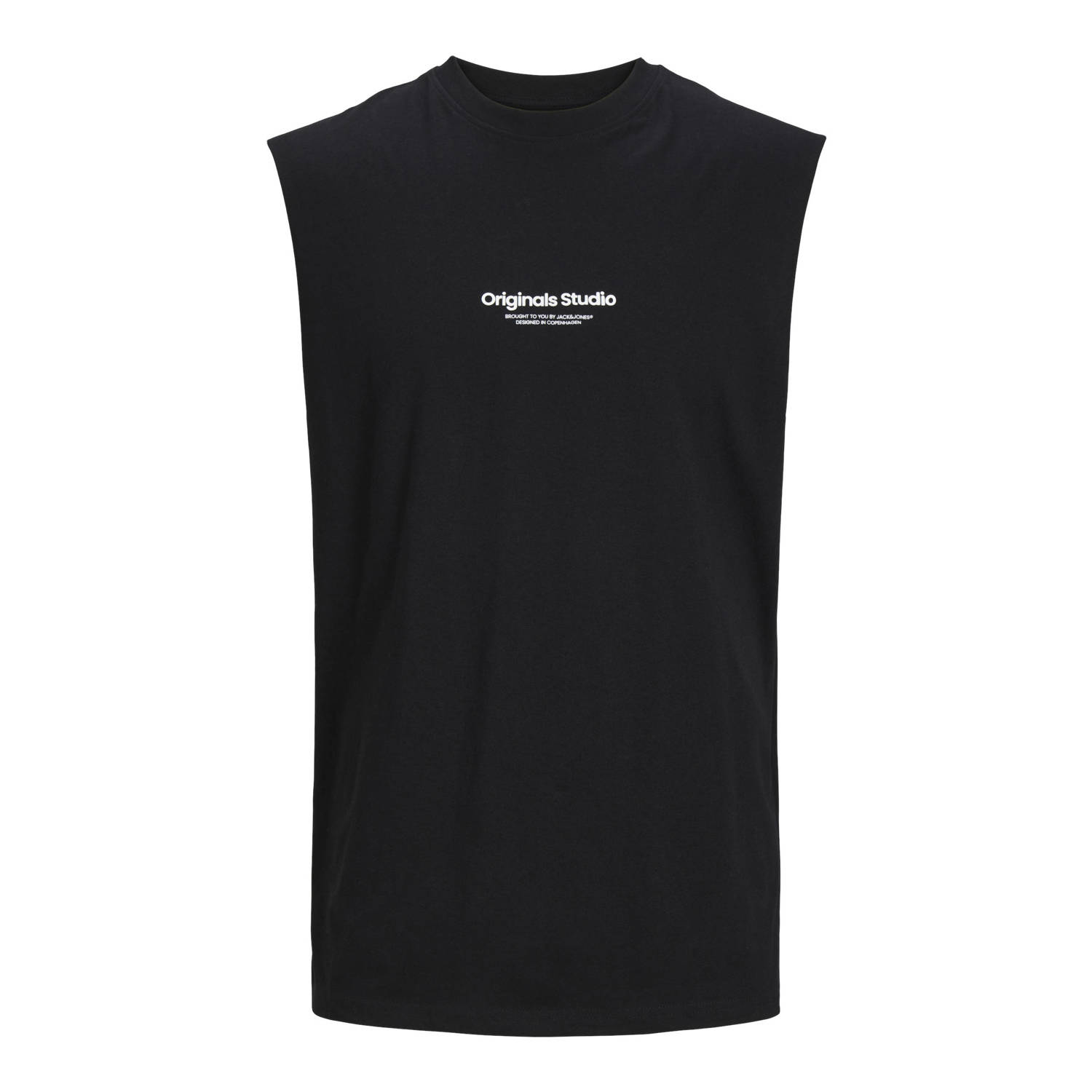 JACK & JONES PLUS SIZE +FIT Collectie T-shirt Plus Size met printopdruk zwart