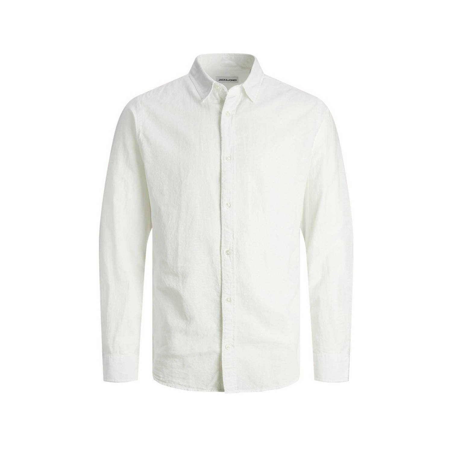Jack & Jones PlusSize Overhemd met lange mouwen JJELINEN BLEND SHIRT LS SN PLS