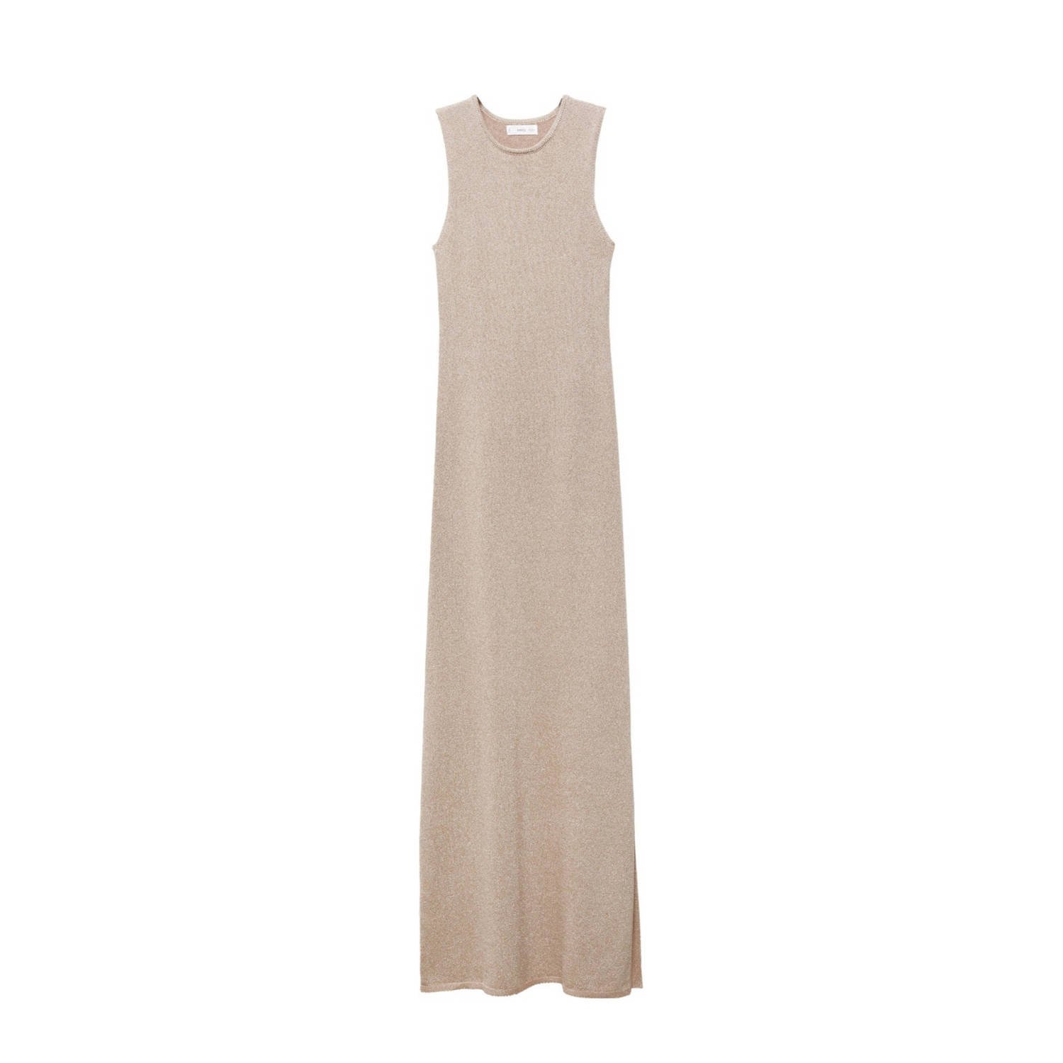 Mango Kids maxi jurk lichtbeige