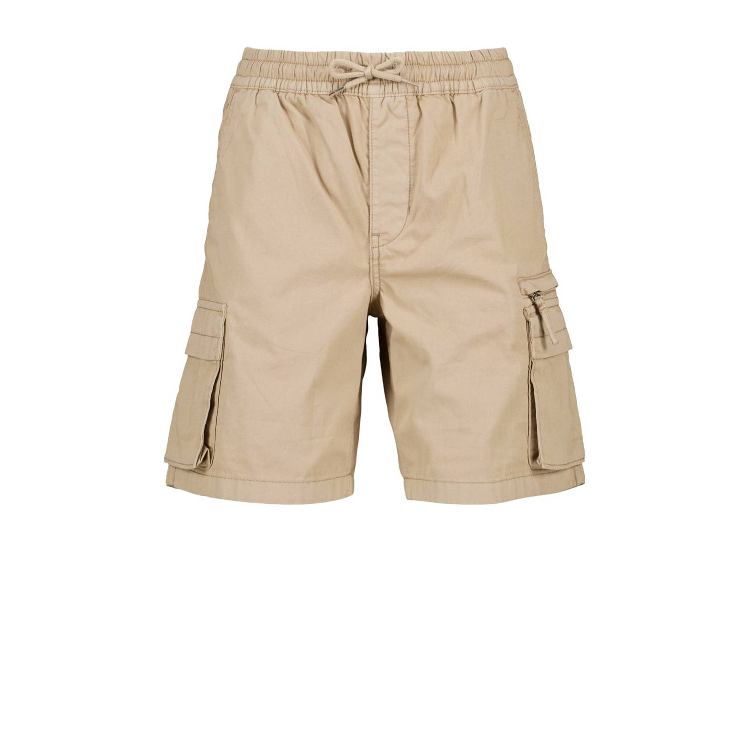 America Today cargo short lichtkaki Korte broek Groen Jongens Katoen Effen 158 164