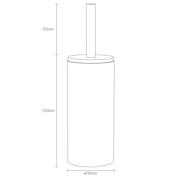 thumbnail: Sealskin toiletborstel Blend met houder vrijstaand Terrazzo