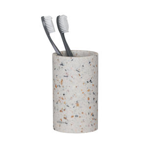 tandenborstelbeker Blend vrijstaand Terrazzo (7.5x12.3 cm)