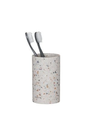 tandenborstelbeker Blend vrijstaand Terrazzo (7.5x12.3 cm)