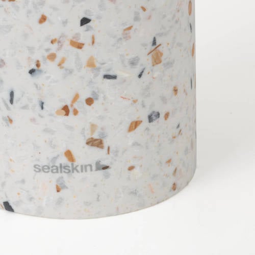 Sealskin tandenborstelbeker Blend vrijstaand Terrazzo (7.5x12.3 cm) afbeelding