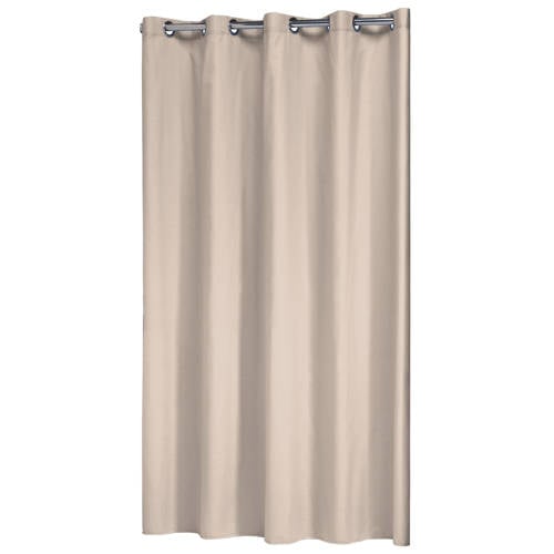 Sealskin douchegordijn Coloris Polyester/Katoen (180x200 cm) (Ecru) afbeelding