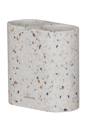 tandenborstelhouder Blend dubbel vrijstaand Terrazzo (12x10.8 cm)