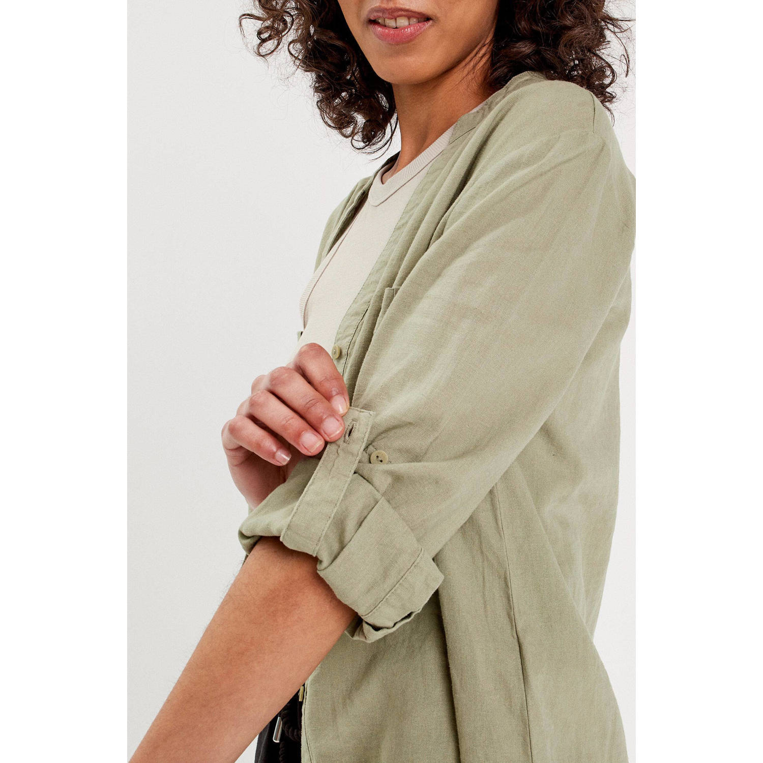 Cache blouse lichtkaki