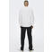 ONLY & SONS linnen casual overhemd wit