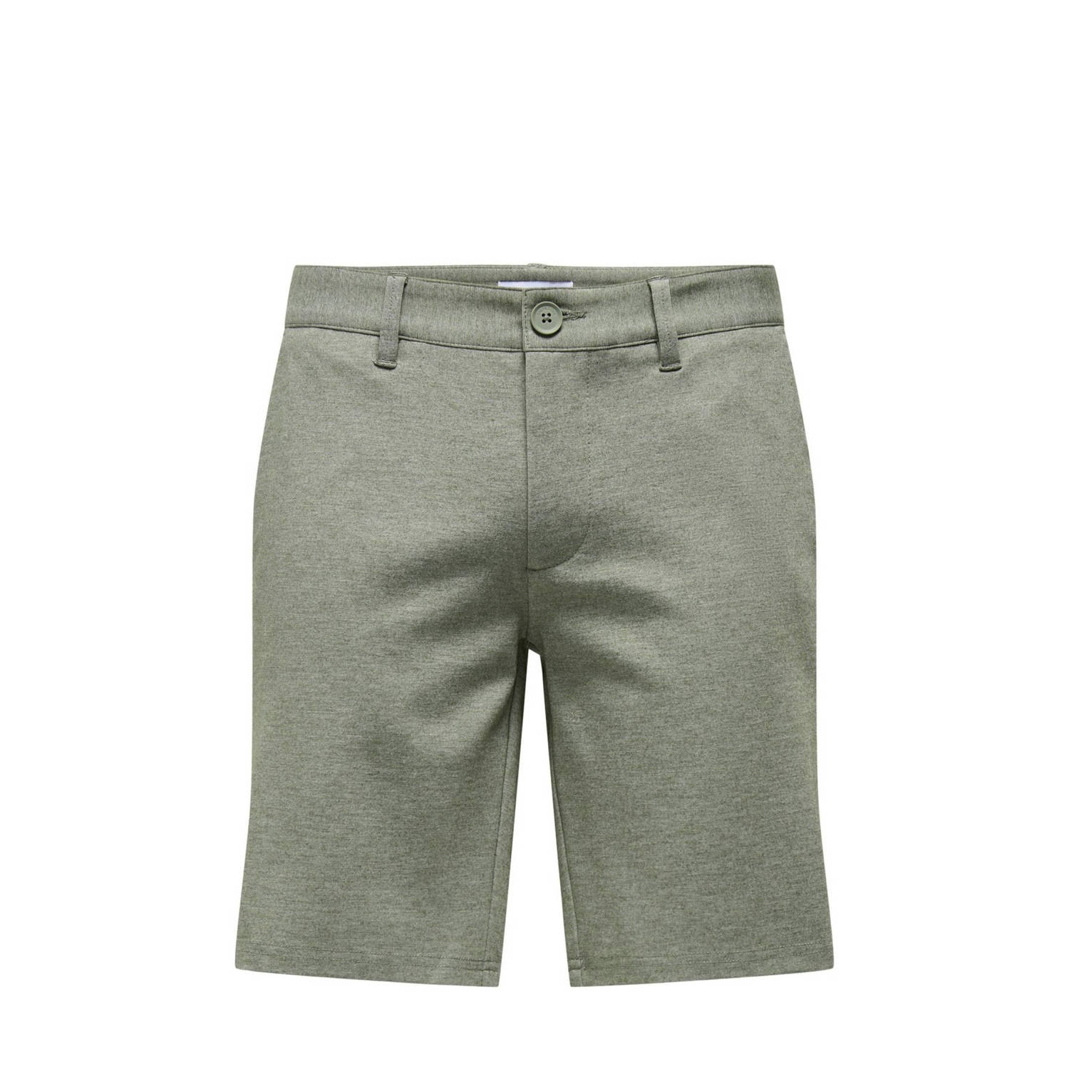 ONLY & SONS gemêleerde regular fit short ONSMARK