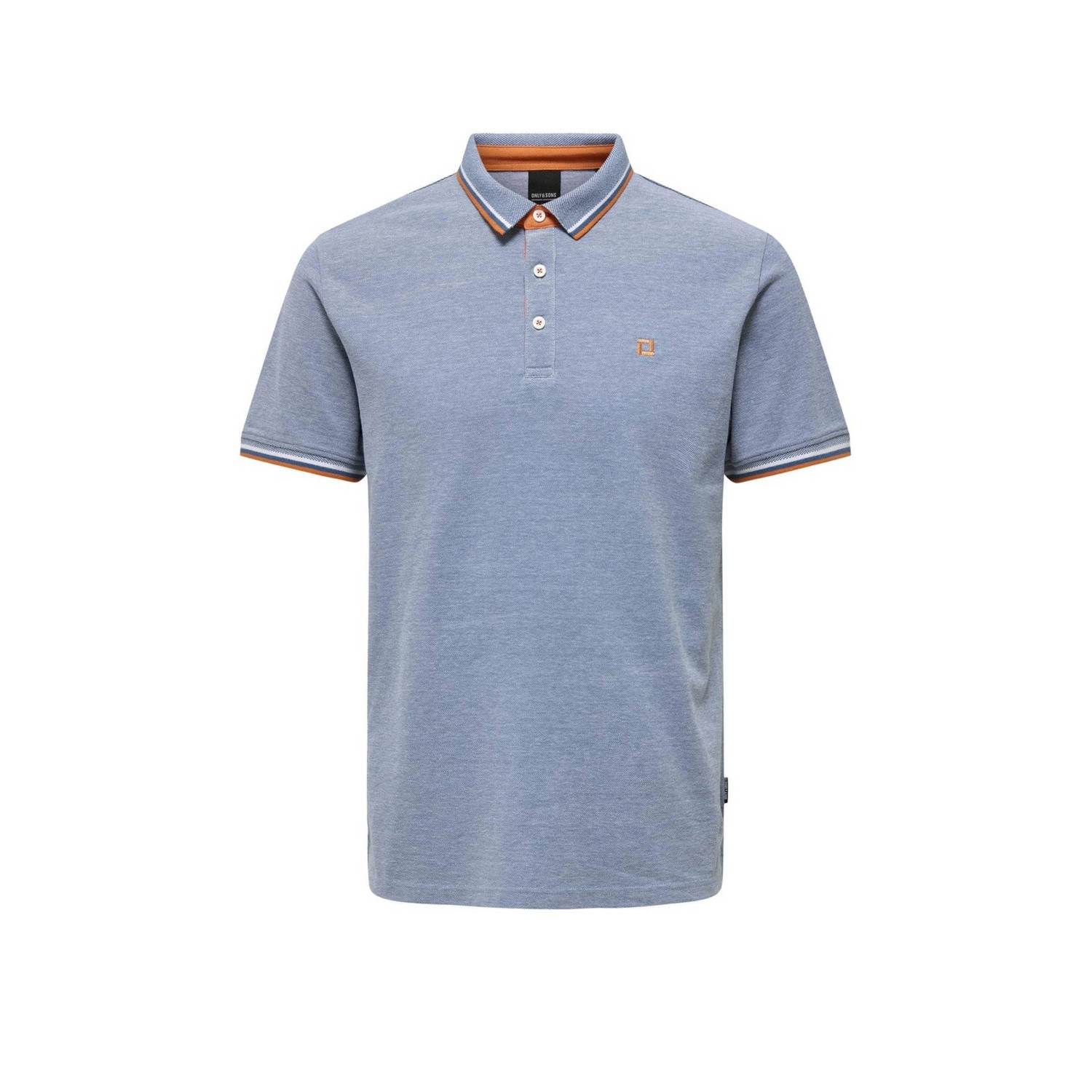 ONLY & SONS slim fit polo ONSFLETCHER met logo