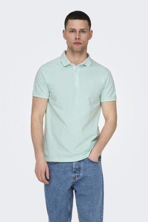 slim fit polo ONSFLETCHER yucca