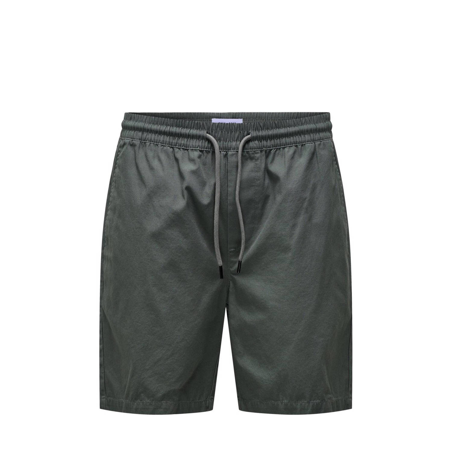 Only & Sons Sweatshorts met steekzakken opzij model 'LINUS'