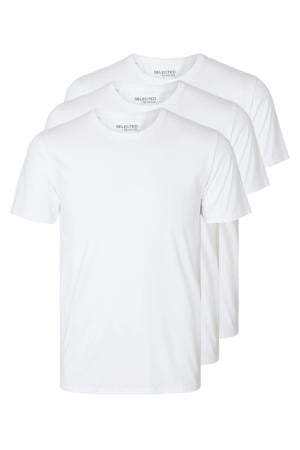 T-shirt SLHROLAND - (set van 3)