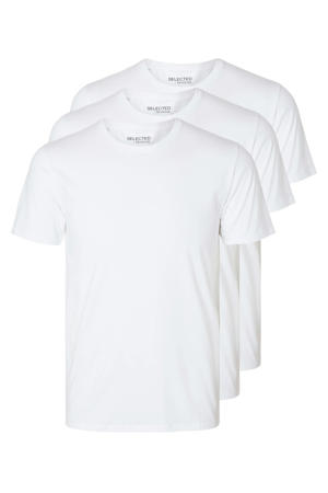 T-shirt SLHROLAND - (set van 3)