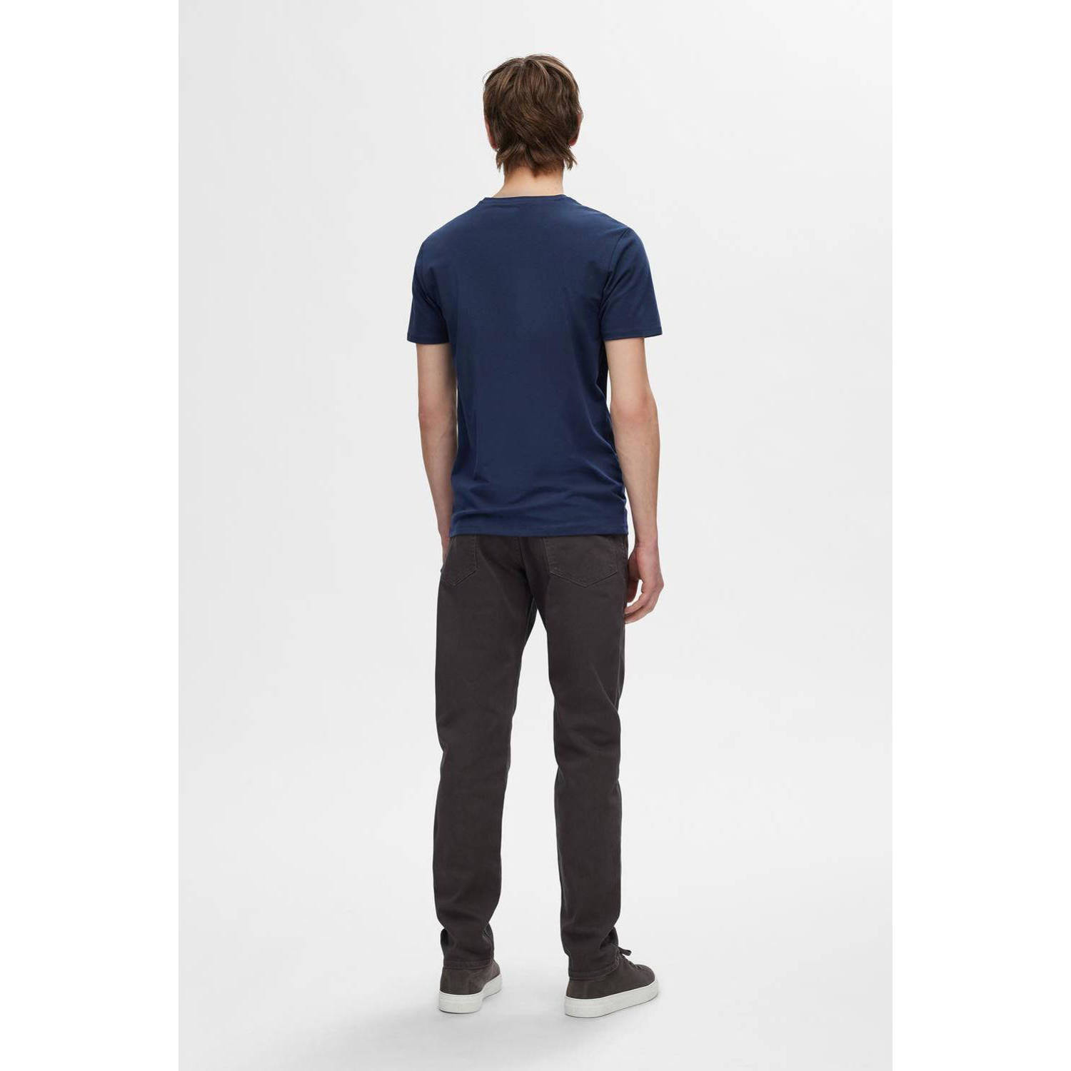 SELECTED HOMME T-shirt SLHROLAND (set van 3)