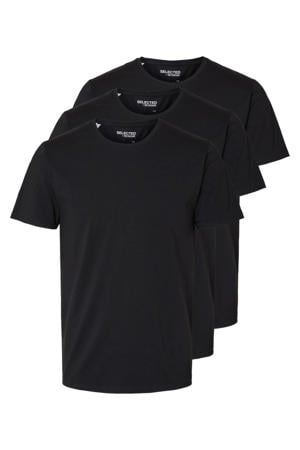 T-shirt SLHROLAND - (set van 3)