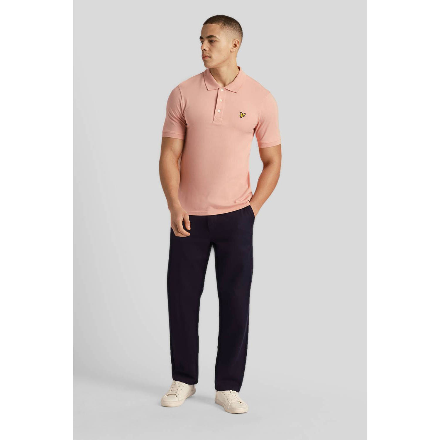 Lyle & Scott regular fit polo met logo